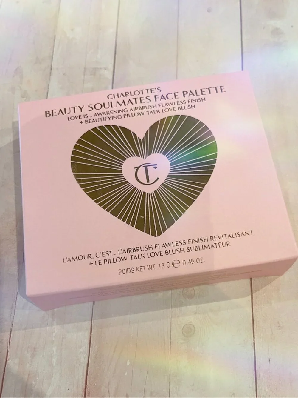 Charlotte Tilbury Beauty Soulmates Blush Powder Palette- Flawless Pink *BNIB*